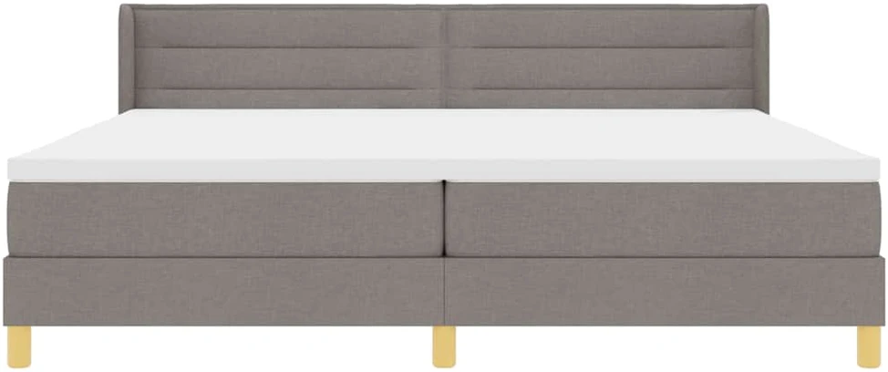 Kiemas lova su galvūgalio Tortora 200 x 200 cm audinys
