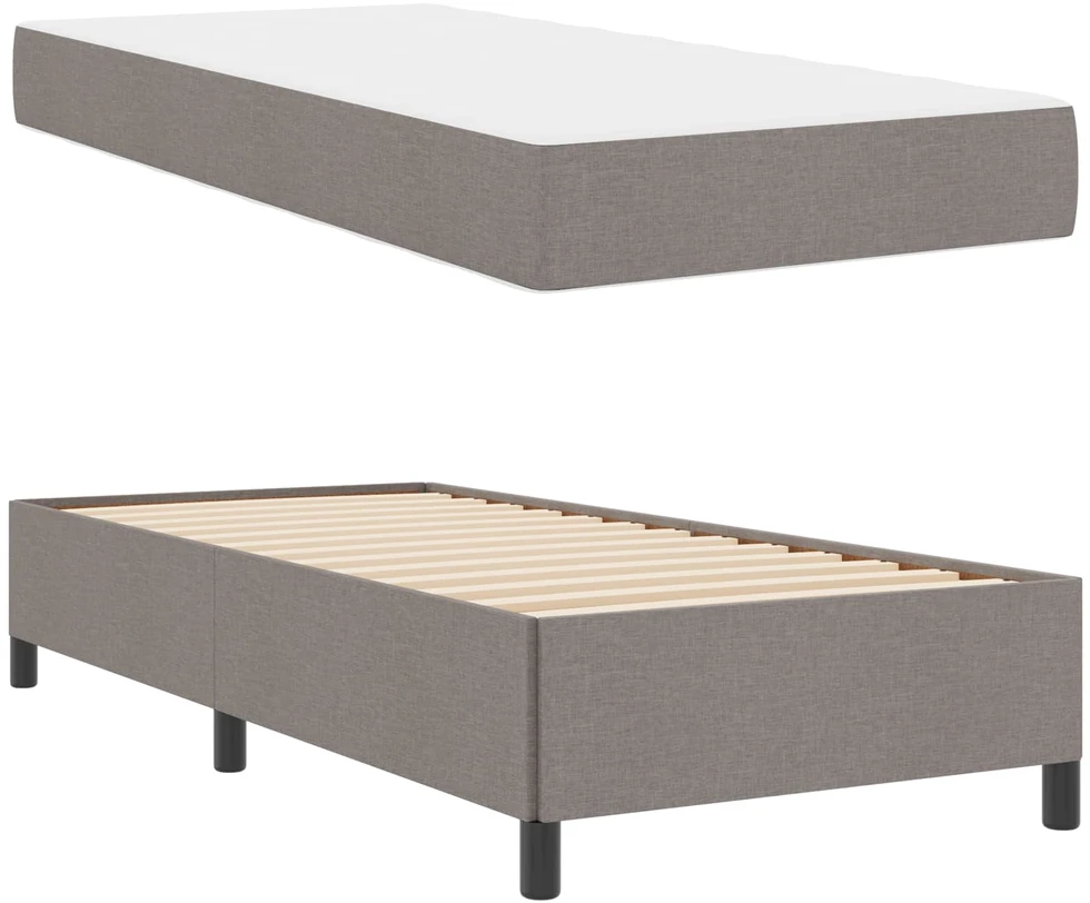 Kiemas lova Tortora 90 x 190 cm audinys