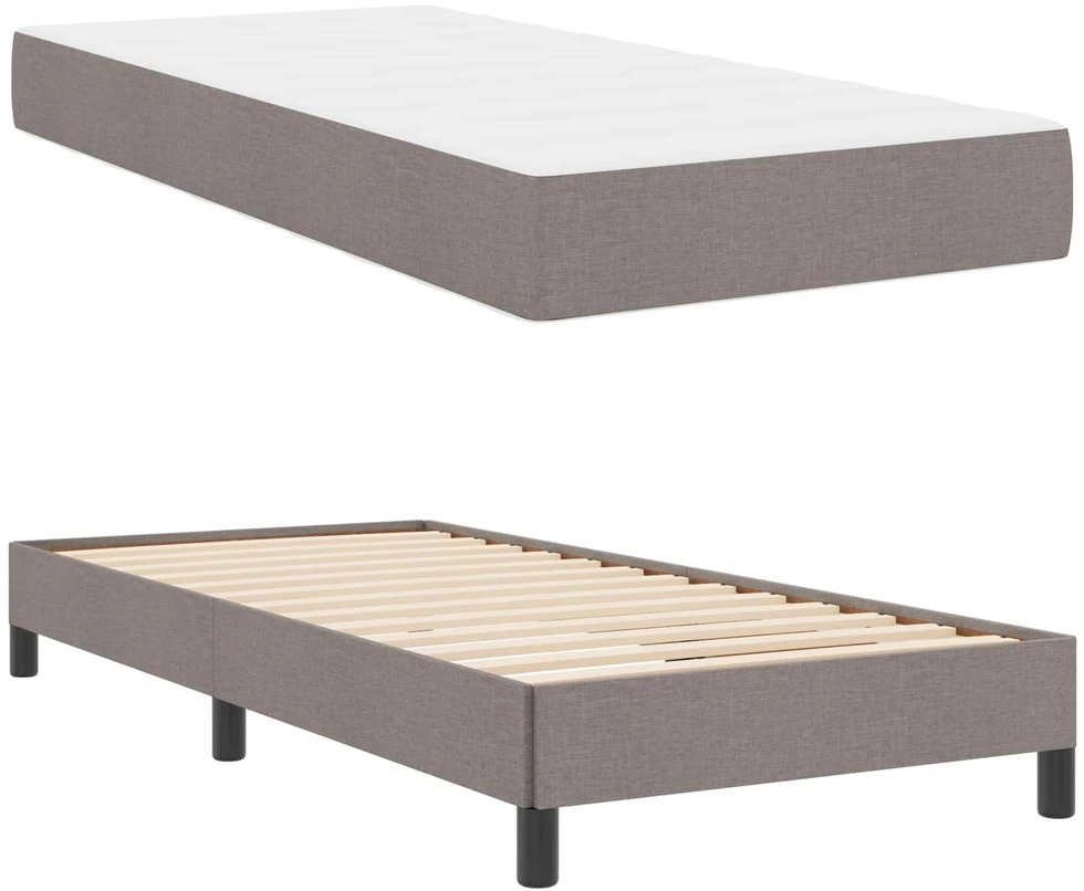Kiemas lova Tortora 90 x 190 cm audinys