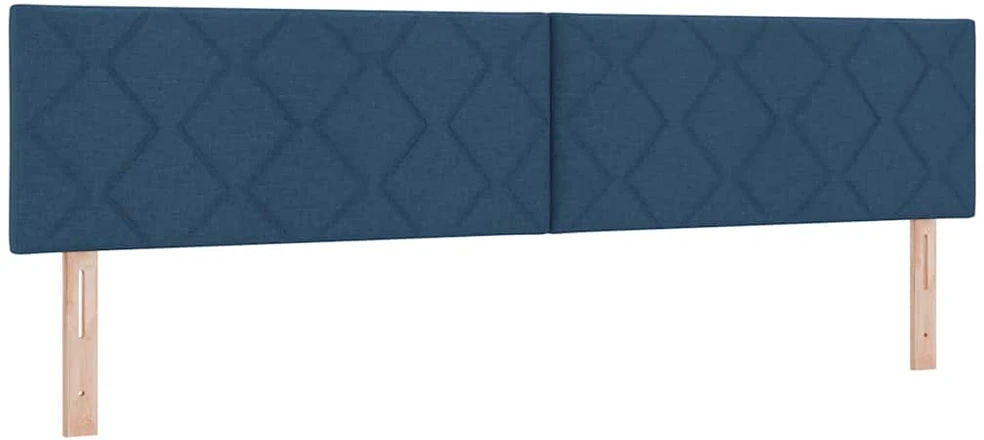 Kiemas lova su galvūgalio Mėlyna 200 x 200 cm audinys