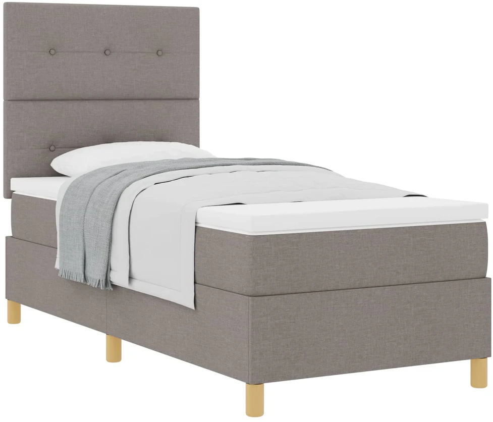 Kiemas lova su galvūgalio Tortora 100 x 200 cm audinys