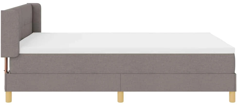 Kiemas lova su galvūgalio Tortora 200 x 140 cm audinys