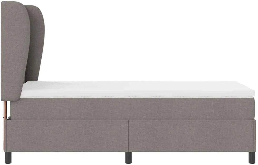 Kiemas lova su galvūgalio Tortora 90 x 200 cm audinys