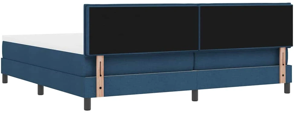 Kiemas lova su pagalve Mėlyna 200 x 200 cm audinys