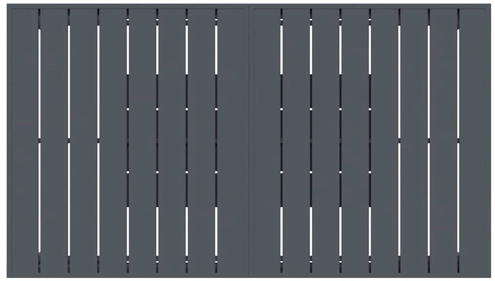Kiemo stalas Antracitas 180 x 80 x 74 cm