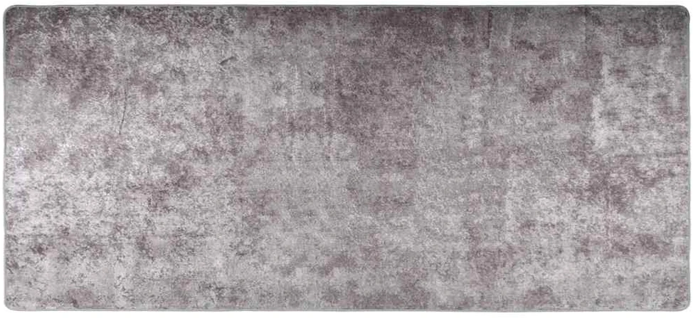 Kilimas, pilkos spalvos, 80x300cm, neslystantis, skalbiamas