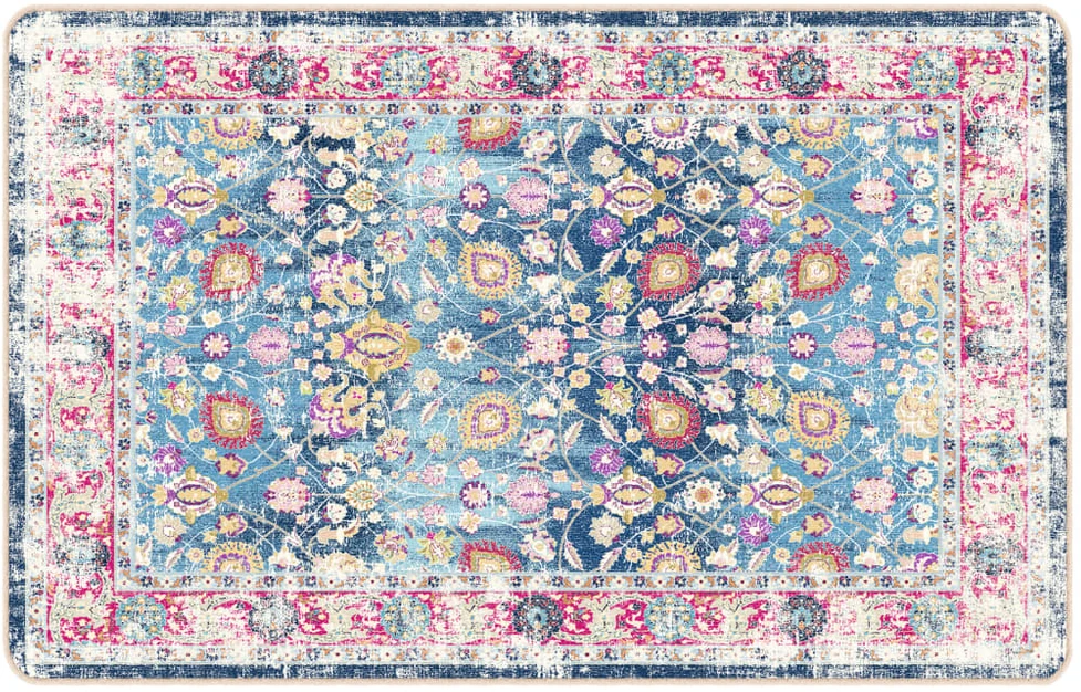 Kilimas, spalvotas, 190x300 cm, neslystantis, skalbiamas