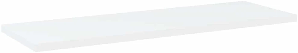 Knygų lentynos plokštės, 4vnt., baltos, 60x20x1,5cm, MDP