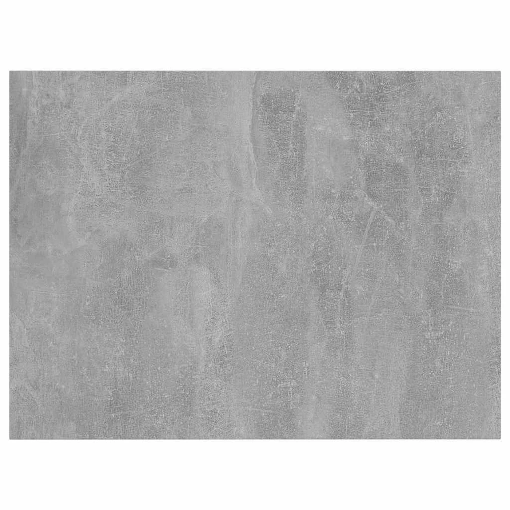 Knygų lentynos plokštės, 4vnt., betono pilkos, 40x30x1,5cm, MDP