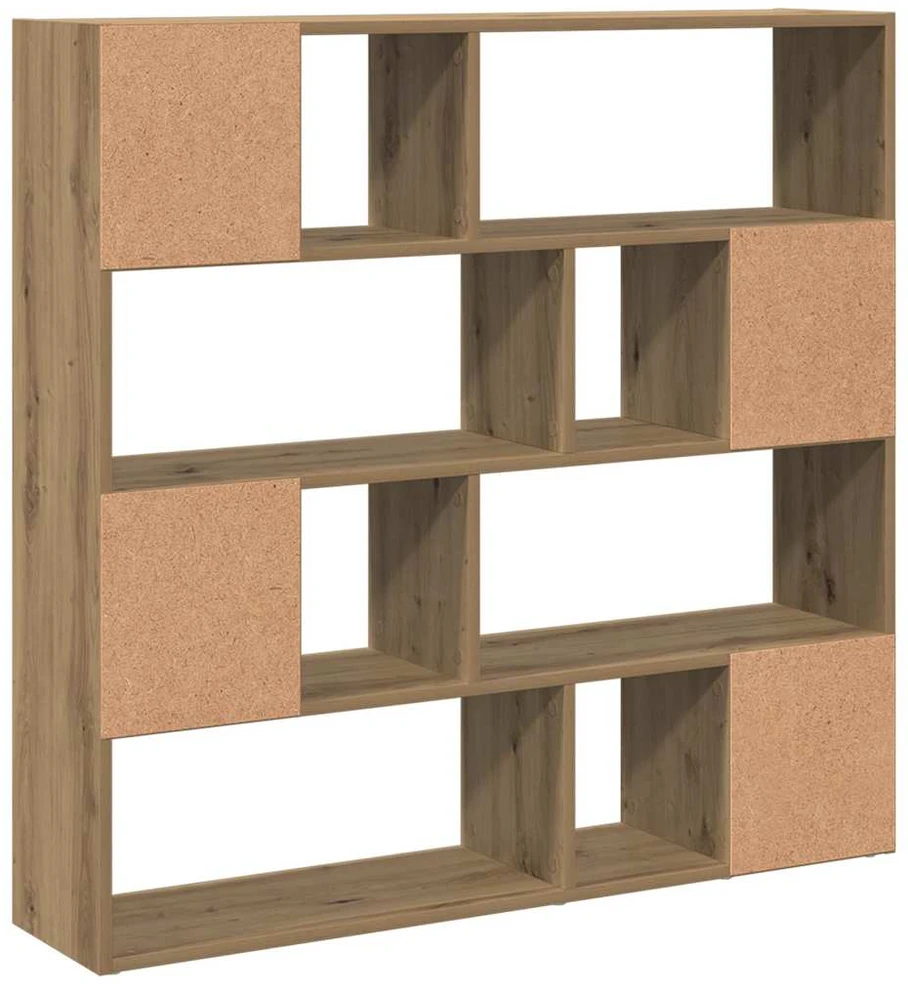 knygų spinta/kambario pertvara Artisan ąžuolas 105x24x102 cm