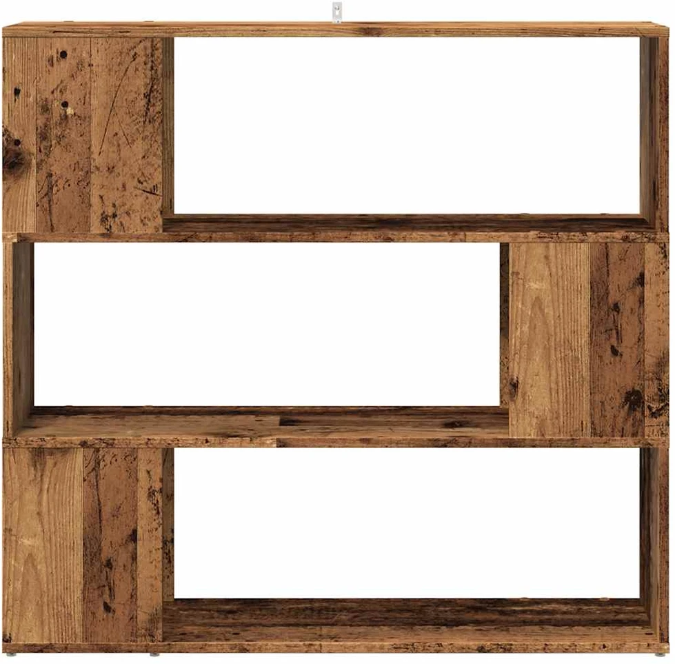 knygų spinta/kambario pertvara Old Wood 100x24x94 cm