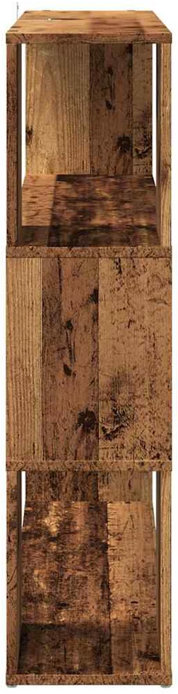 knygų spinta/kambario pertvara Old Wood 100x24x94 cm