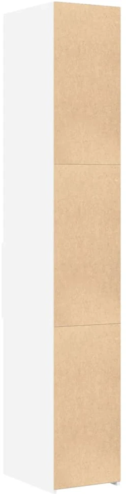 Komoda, baltos spalvos, 30x42,5x185cm, apdirbta mediena