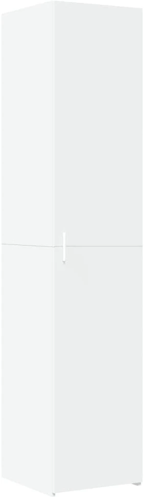 Komoda, baltos spalvos, 40x42,5x185cm, apdirbta mediena