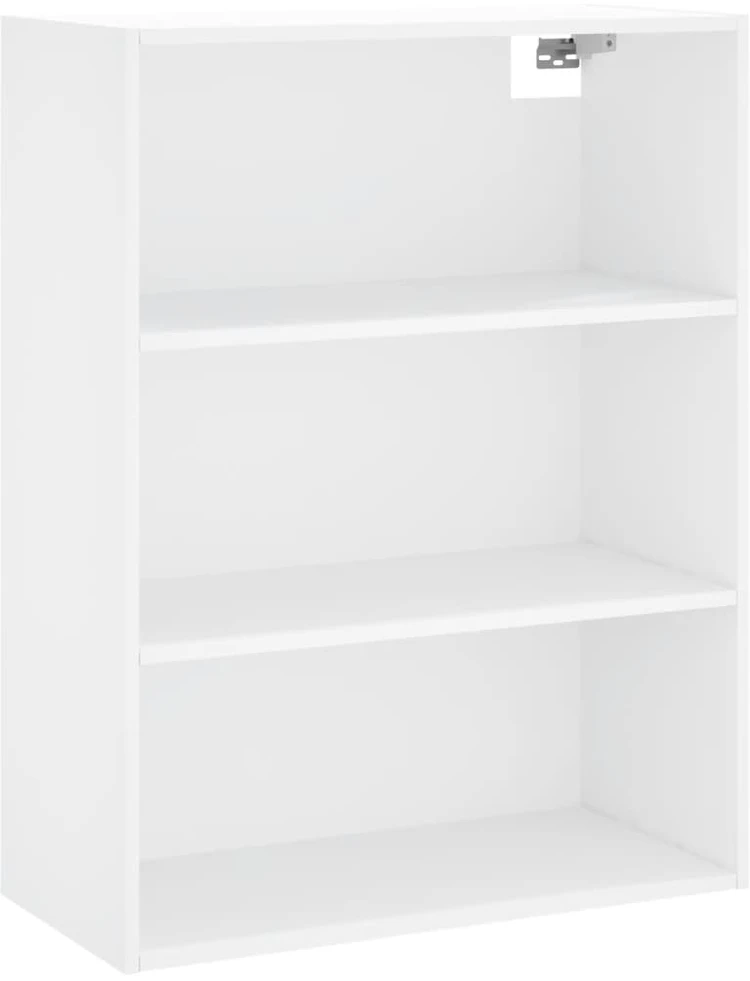 Komoda, baltos spalvos, 69,5x34x180cm, apdirbta mediena