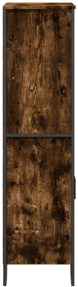 Komoda, dūminio ąžuolo, 79,5x35,5x137,5cm, apdirbta mediena