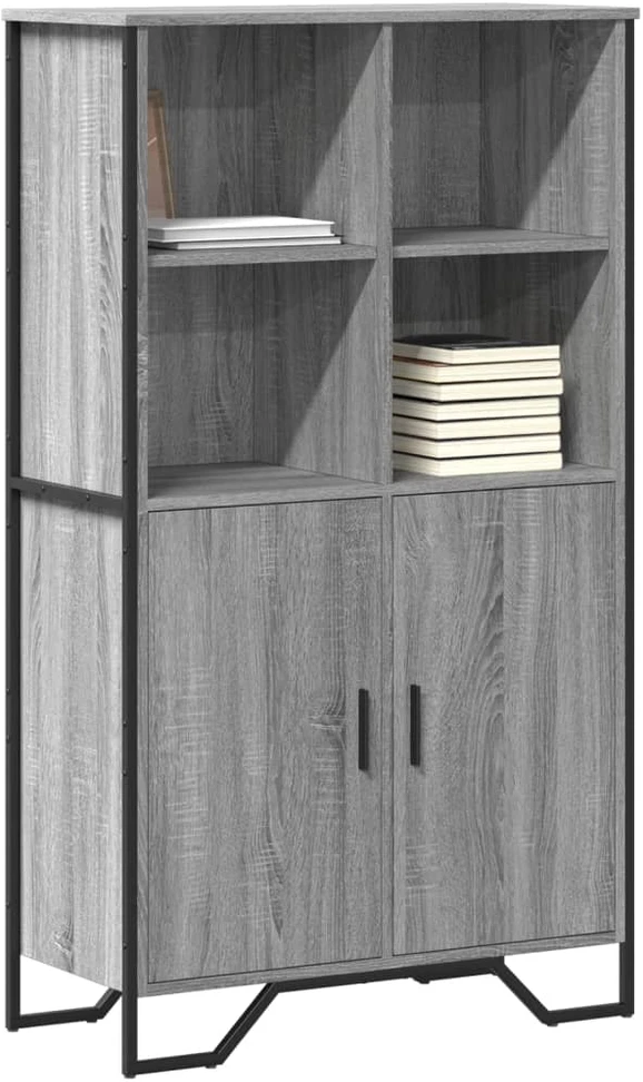 Komoda, juodos spalvos, 79,5x35,5x137,5cm, apdirbta mediena