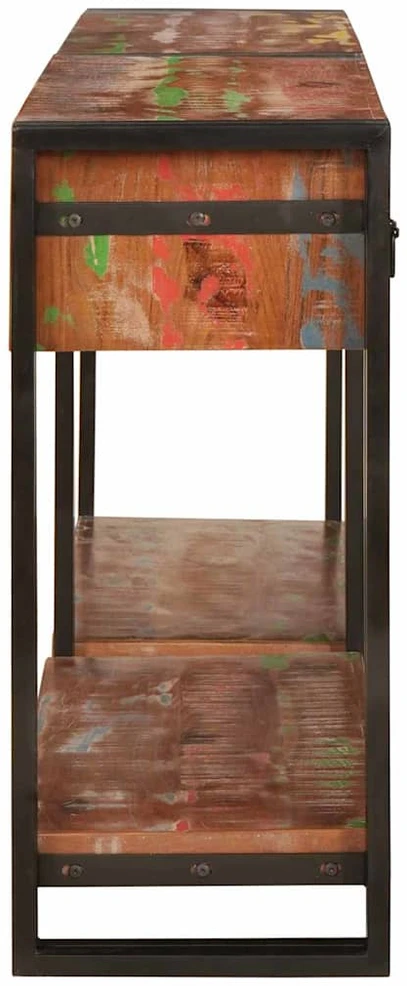 Konsoliniai staliukai 2 vnt. Įvairiaspalvis 161 x 33 x 75 cm
