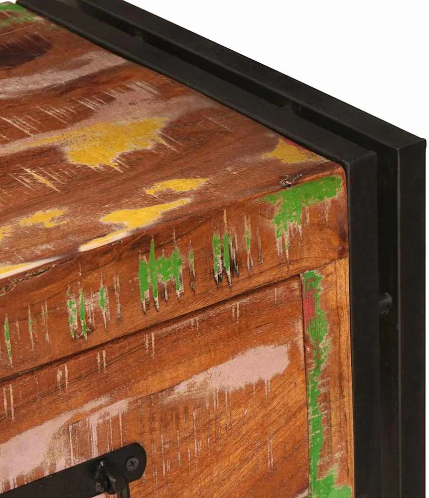 Konsoliniai staliukai 2 vnt. Įvairiaspalvis 161 x 33 x 75 cm