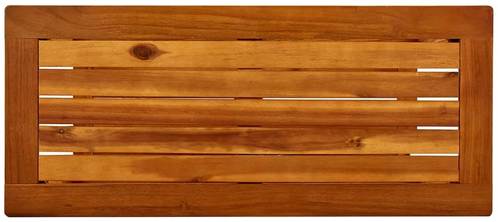 Konsolinis sodo staliukas, 80x35x75cm, akacijos masyvas