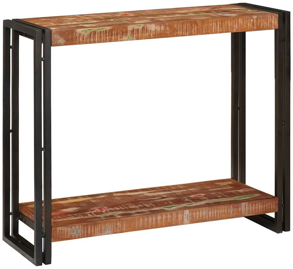 Konsolinis stalas 90 x 33 x 75 cm Kietas atkurtas medis