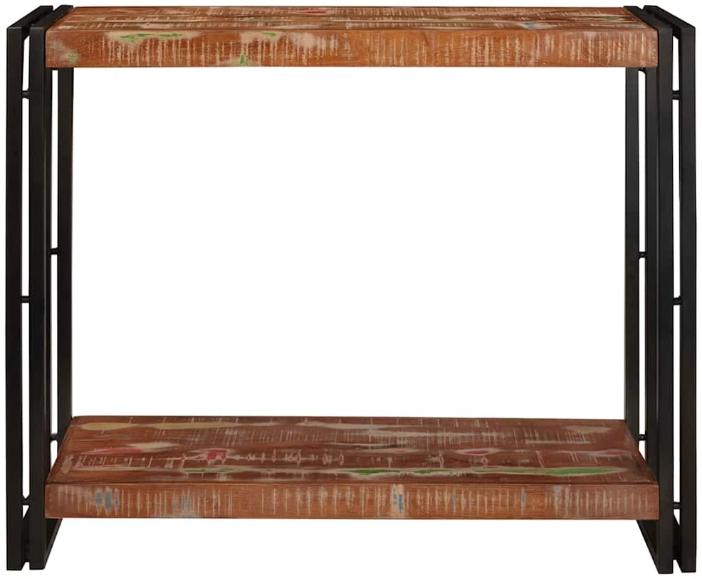 Konsolinis stalas 90 x 33 x 75 cm Kietas atkurtas medis
