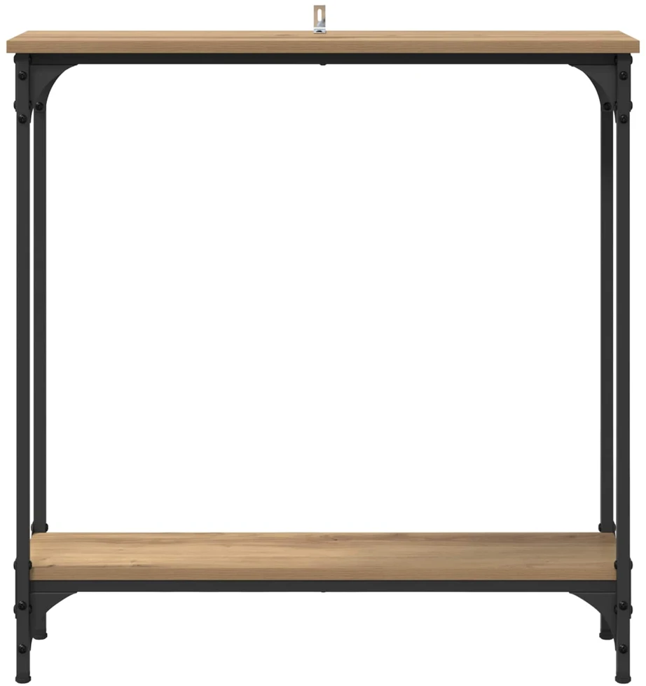 Konsolinis stalas Amatininkų ąžuolas 75 x 22,5 x 75 cm