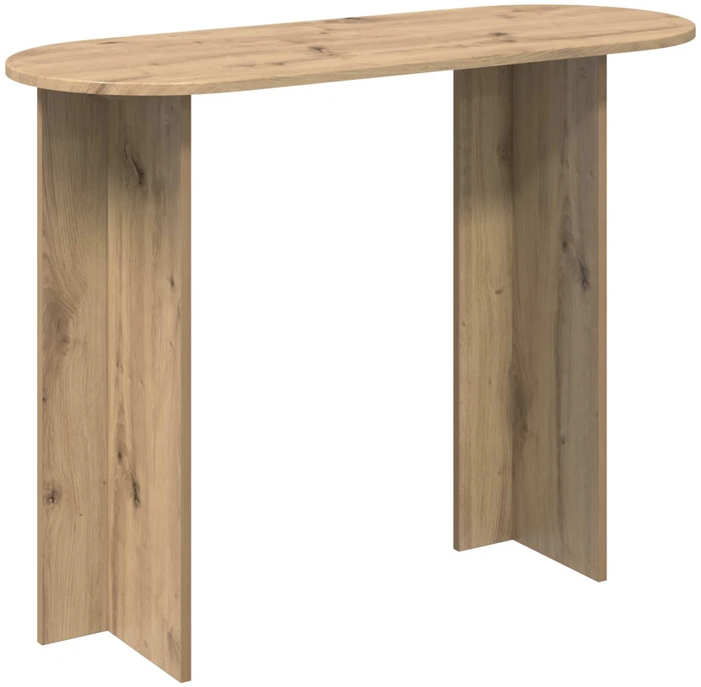 Konsolinis stalas Artisano ąžuolo 100 x 39,5 x 75 cm