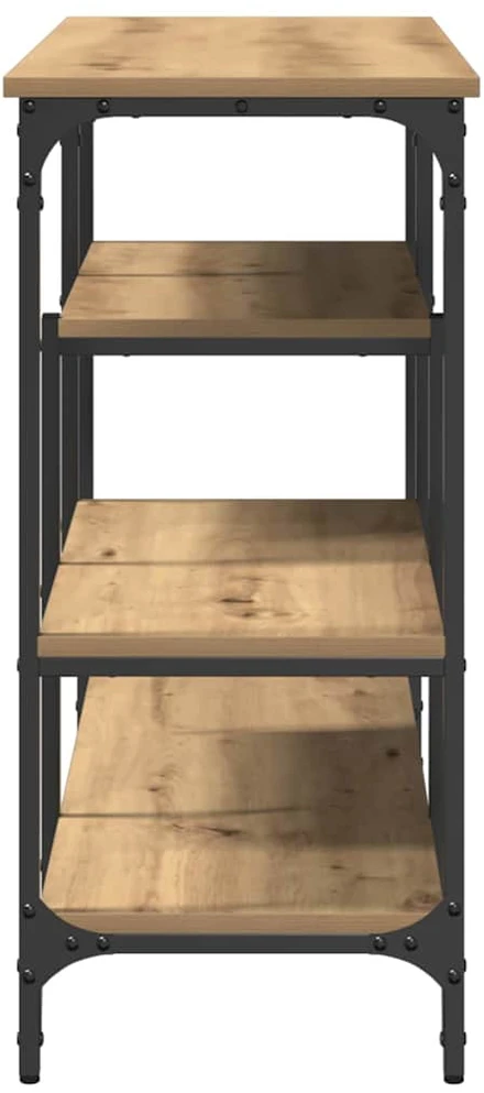 Konsolinis stalas artisano ąžuolo 100 x 35 x 75 cm