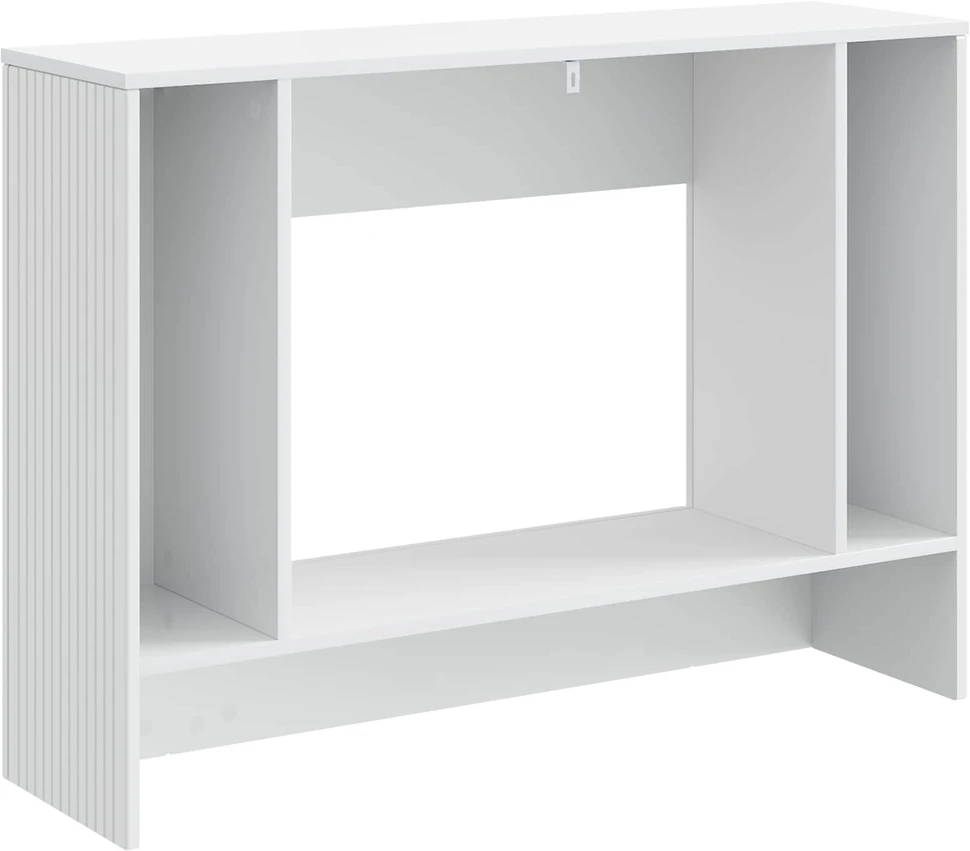 Konsolinis stalas Aukšto Blizgesio Baltas 101 x 29 x 74 cm