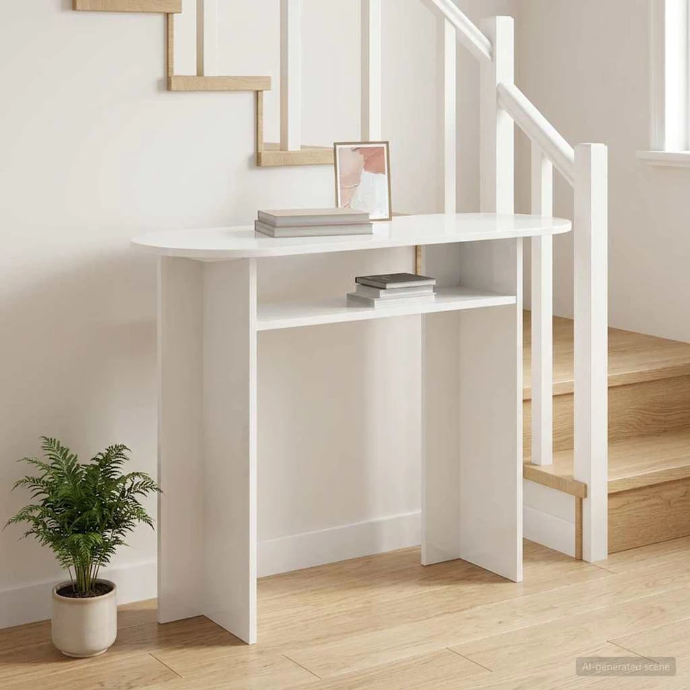 Konsolinis stalas Balta 100 x 39,5 x 75 cm Apdirbta mediena