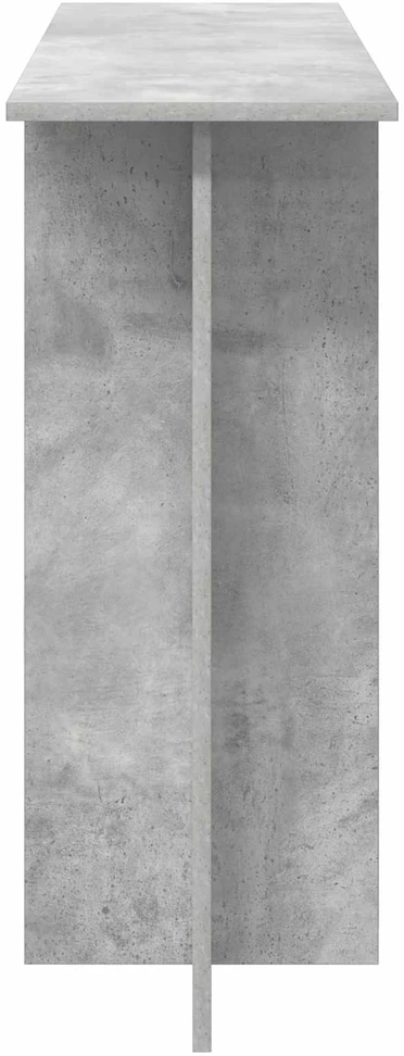 Konsolinis stalas Betono pilka 100 x 30 x 75 cm