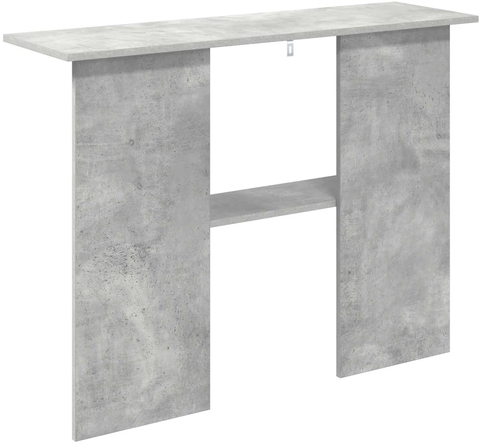 Konsolinis stalas Betono pilka 100 x 30 x 75 cm