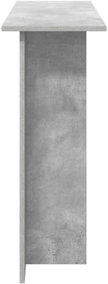Konsolinis stalas Betono pilka 100 x 30 x 75 cm