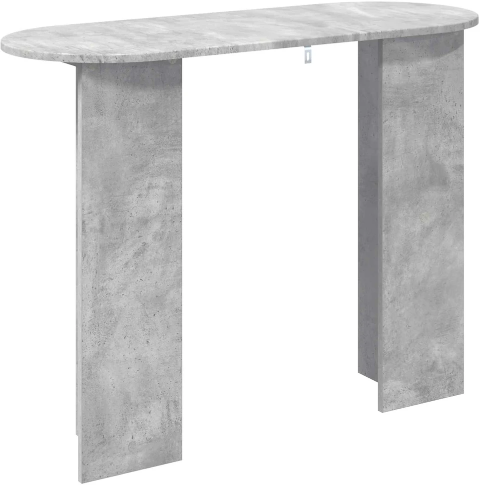 Konsolinis stalas Betono pilka 100 x 39,5 x 75 cm