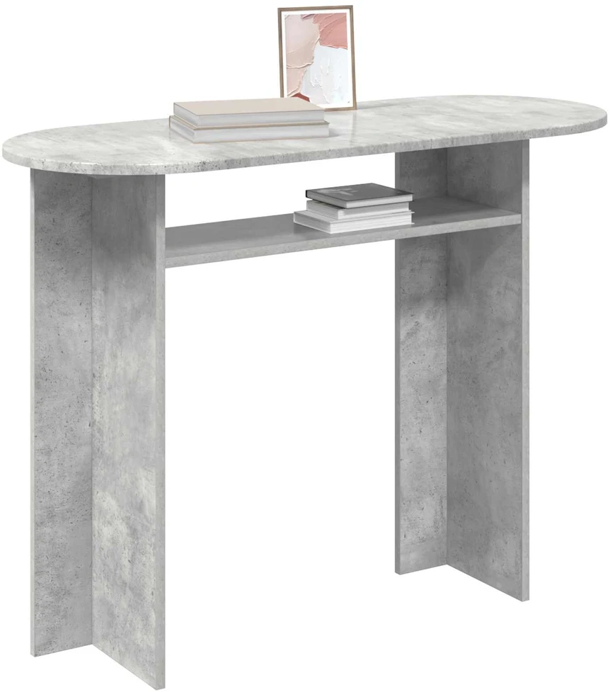 Konsolinis stalas Betono pilka 100 x 39,5 x 75 cm