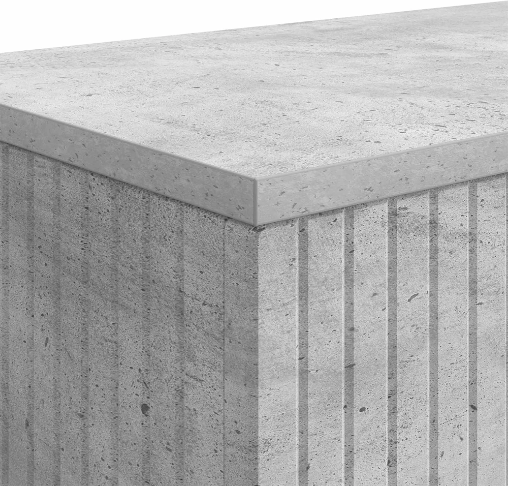 Konsolinis stalas Betono Pilka 101 x 29 x 74 cm