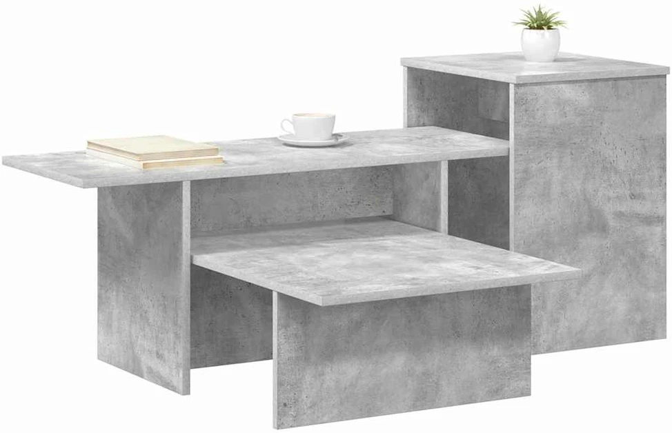 Konsolinis stalas Betono pilka 91,5 x 35 x 38,5 cm