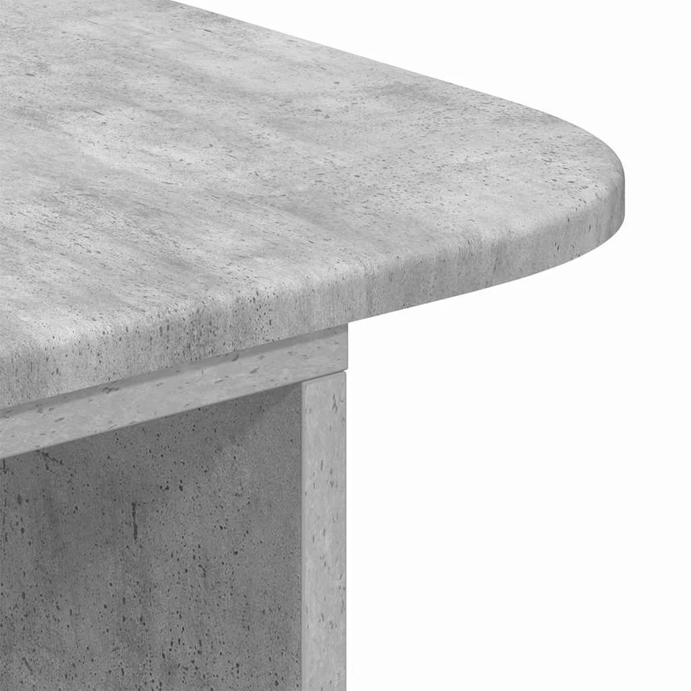 Konsolinis stalas Betono pilka 93 x 40 x 75 cm Apdirbta mediena