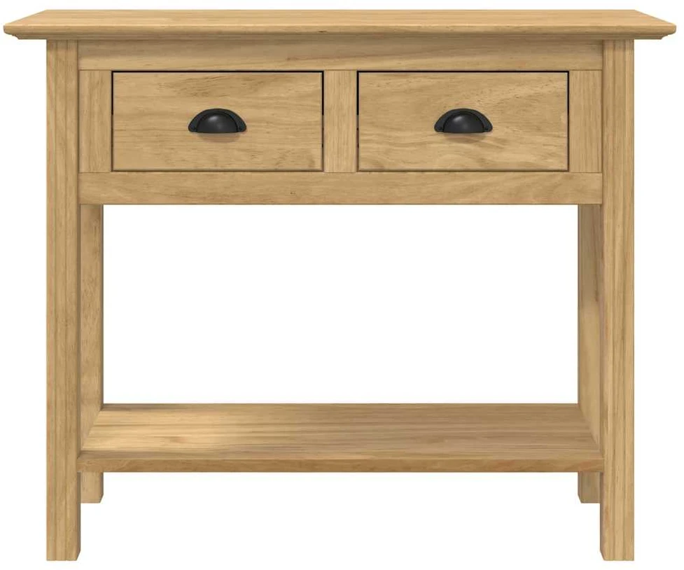 Konsolinis stalas BODO Medus ruda 91 x 34.7 x 74 cm