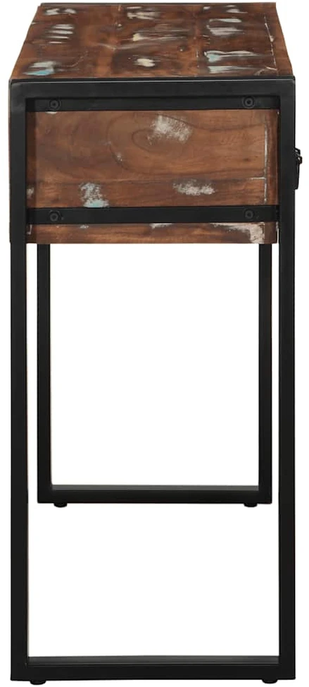 konsolinis stalas daugiaspalvis 100x35x75 cm