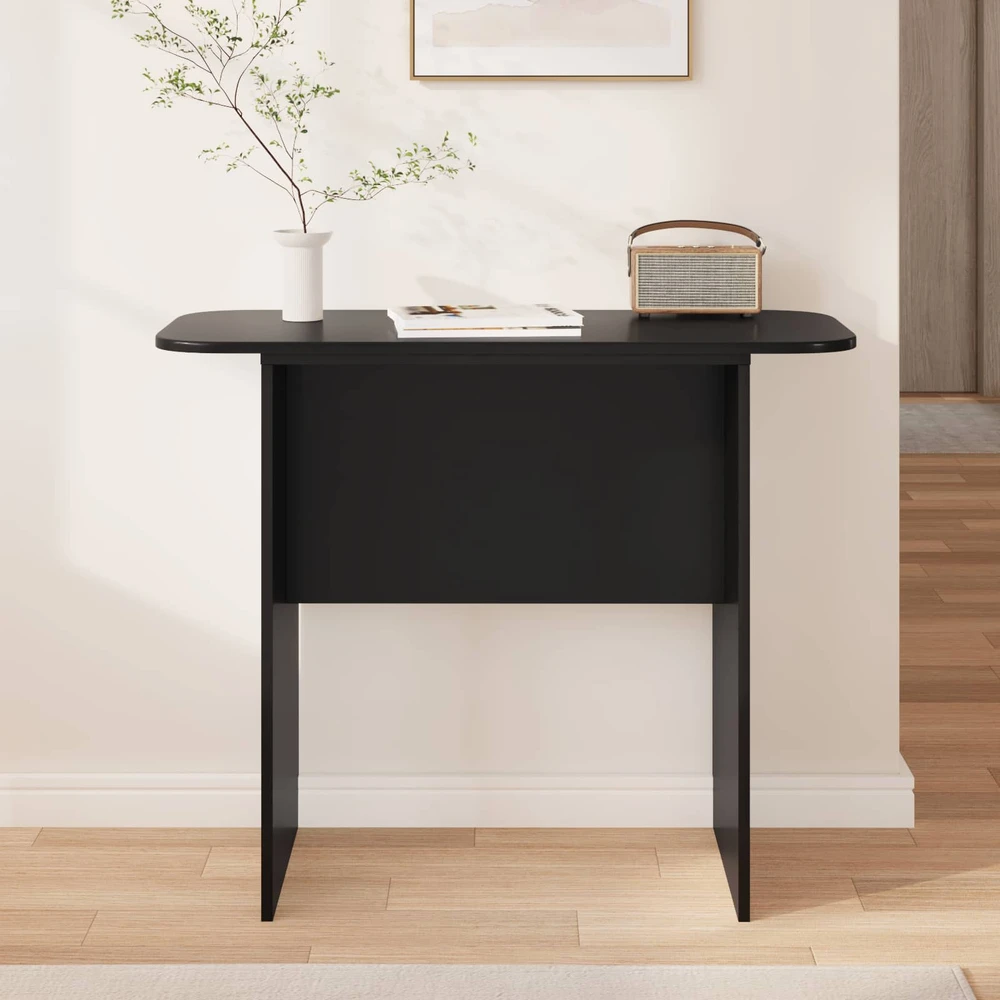 Konsolinis stalas Juoda 93 x 40 x 75 cm Apdirbta mediena