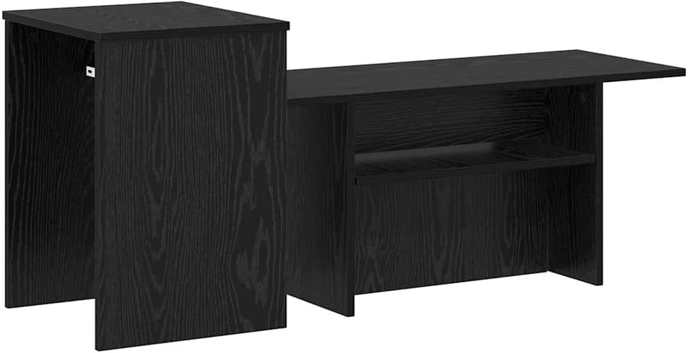 Konsolinis stalas Juodas ąžuolas 91,5 x 35 x 38,5 cm