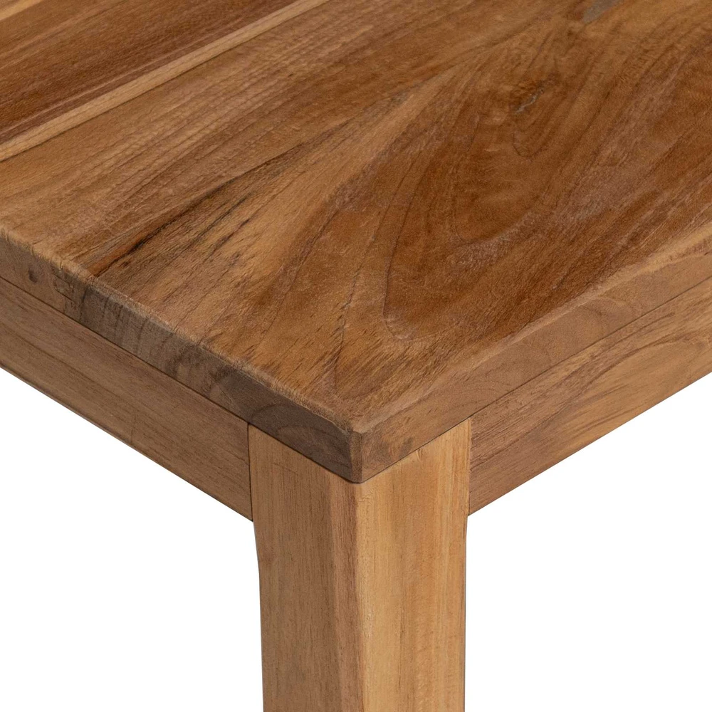 Konsolinis stalas Natūrali 110 x 35 x 75 cm Kieto teka medžio