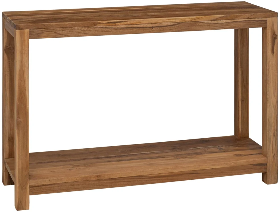 Konsolinis stalas Natūrali 110 x 35 x 75 cm Kieto teka medžio