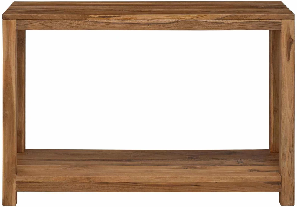 Konsolinis stalas Natūrali 110 x 35 x 75 cm Kieto teka medžio