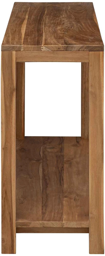 Konsolinis stalas Natūrali 110 x 35 x 75 cm Kieto teka medžio