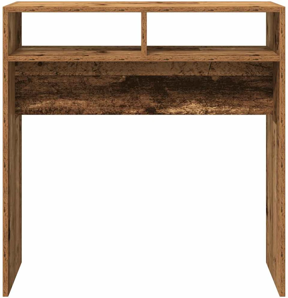 konsolinis stalas Old Wood 78x30x80 cm Engineered Wood