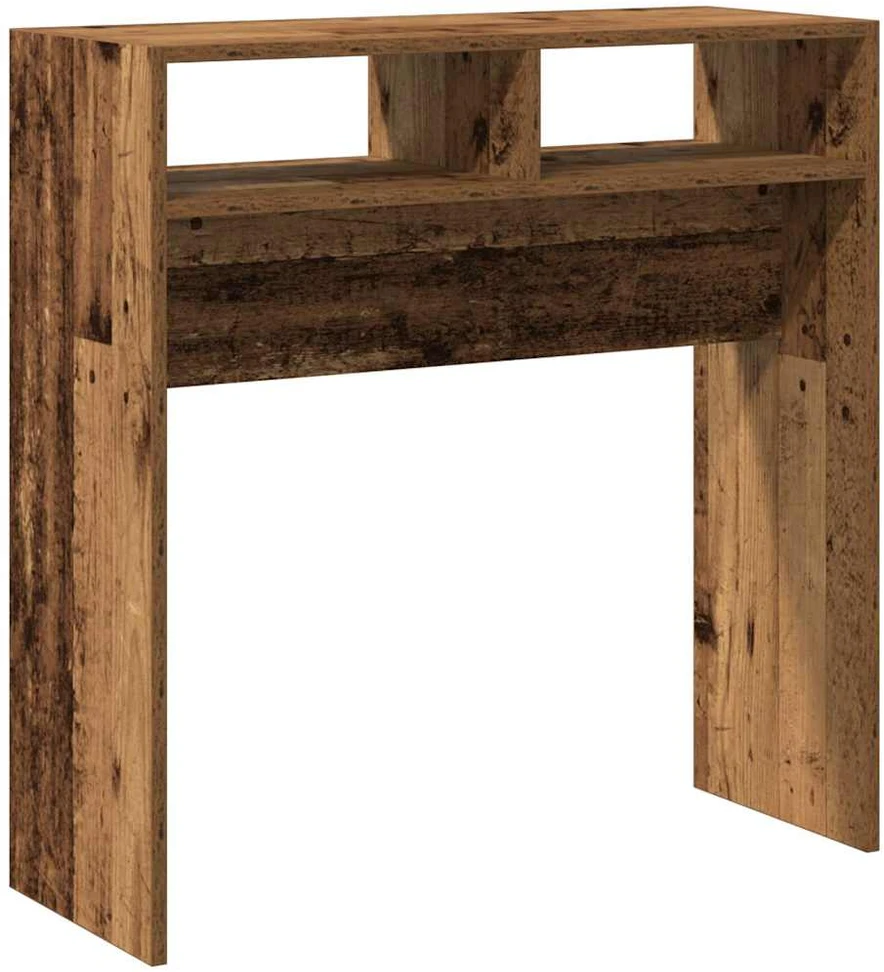 konsolinis stalas Old Wood 78x30x80 cm Engineered Wood