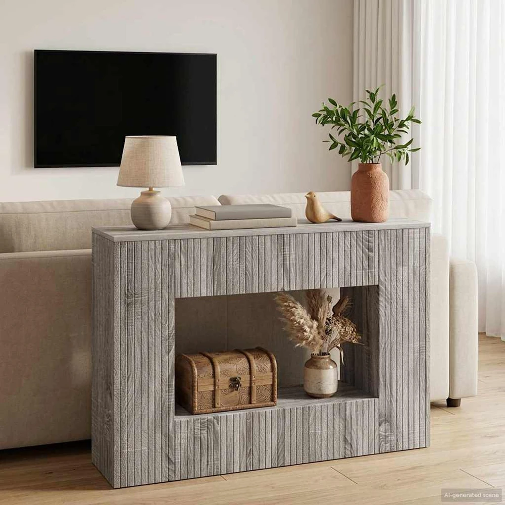 Konsolinis stalas Pilka Sonoma 101 x 29 x 74 cm